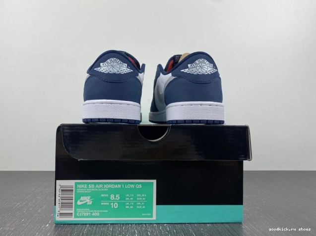 Cheap Midnight SB Jordan 1 Low Navy CJ7891-400 0703